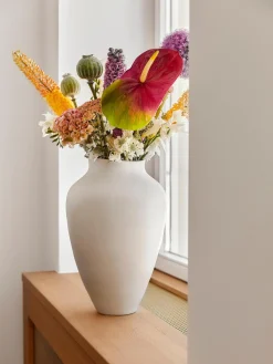 Westwing Collection Jarrón artesanal Latona, 41 cm