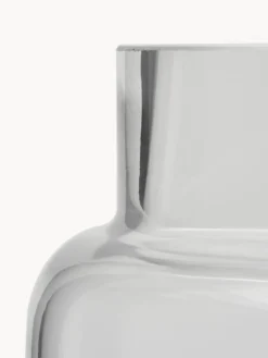 Westwing Collection Jarrón de cristal Lasse, 22 cm