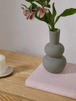 HD Collection Jarrón de diseño Eathan, 20 cm