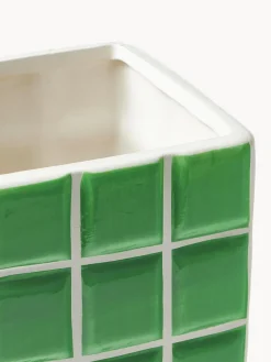 &k Amsterdam Jarrón de diseño Tile, 28 cm