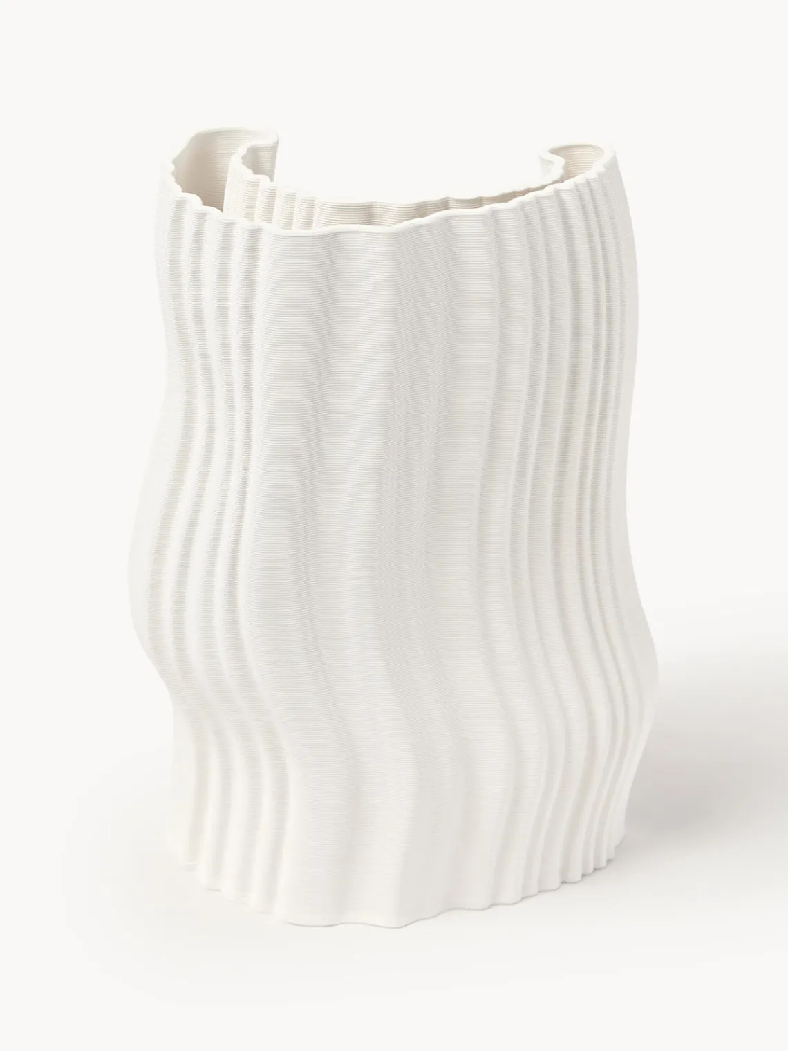 Ferm Living Jarrón de gres Moire, 30 cm^ Jarrones|Jarrones
