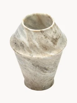 SERAX Jarrón de mármol Dune, 18 cm