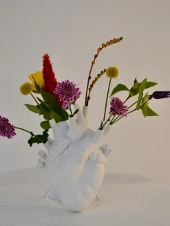 SELETTI Jarrón de porcelana Love, Al 25 cm^ Jarrones|Jarrones