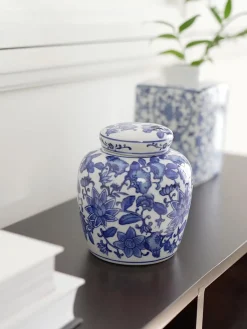 HD Collection Jarrón de porcelana pequeño Annabelle, 13 cm