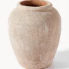 Westwing Collection Jarrón de suelo grande Leana, 50 cm^ Jarrones|Decoración