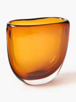 Westwing Collection Jarrón de vidrio Aurum, 20 cm^ Jarrones|Jarrones