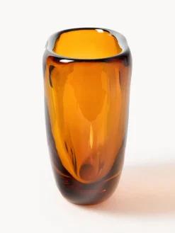 Westwing Collection Jarrón de vidrio Aurum, 20 cm^ Jarrones|Jarrones