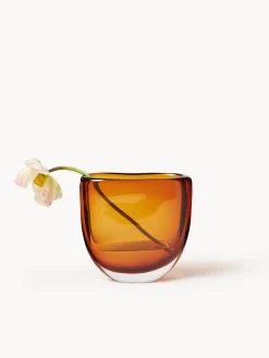 Westwing Collection Jarrón de vidrio Aurum, 20 cm^ Jarrones|Jarrones