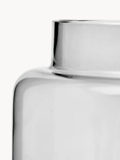 Westwing Collection Jarrón de vidrio Lasse, 14 cm