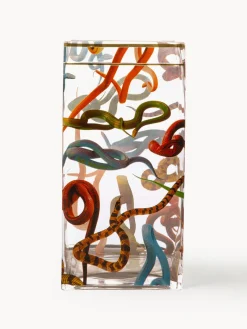 SELETTI Jarrón de vidrio , 30 cm