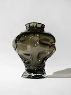 Hein Studio Jarrón de vidrio soplado Ammonit, 30 cm^ Jarrones|Jarrones