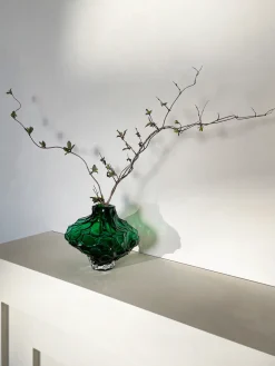 Hein Studio Jarrón de vidrio soplado Canyon, 23 cm^ Jarrones|Jarrones