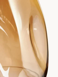 Westwing Collection Jarrón de vidrio soplado Lustre, 17 cm^ Jarrones|Jarrones