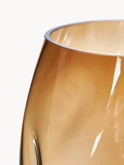 Westwing Collection Jarrón de vidrio soplado Lustre, 17 cm^ Jarrones|Jarrones