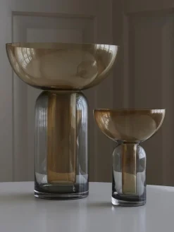 AYTM Jarrón de vidrio soplado Torus, 33 cm^ Jarrones|Jarrones