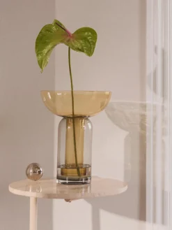 AYTM Jarrón de vidrio soplado Torus, 33 cm^ Jarrones|Jarrones