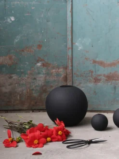 Cooee Design Jarrón esfera artesanal Ball, 10 cm^ Jarrones|Jarrones