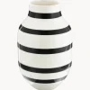 KÄHLER Jarrón grande artesanal de cerámica Omaggio, 31 cm^ Jarrones|Jarrones