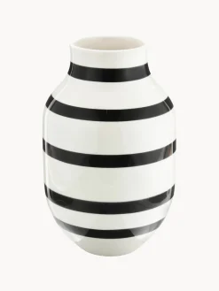 KÄHLER Jarrón grande artesanal de cerámica Omaggio, 31 cm^ Jarrones|Jarrones