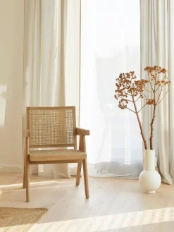 HKLIVING Jarrón grande de cerámica de diseño Mask, Al 43 cm^ Jarrones|Jarrones