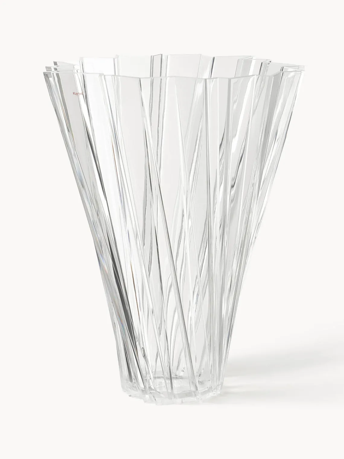 Kartell Jarrón grande Shanghai, Al 44 cm^ Jarrones|Jarrones