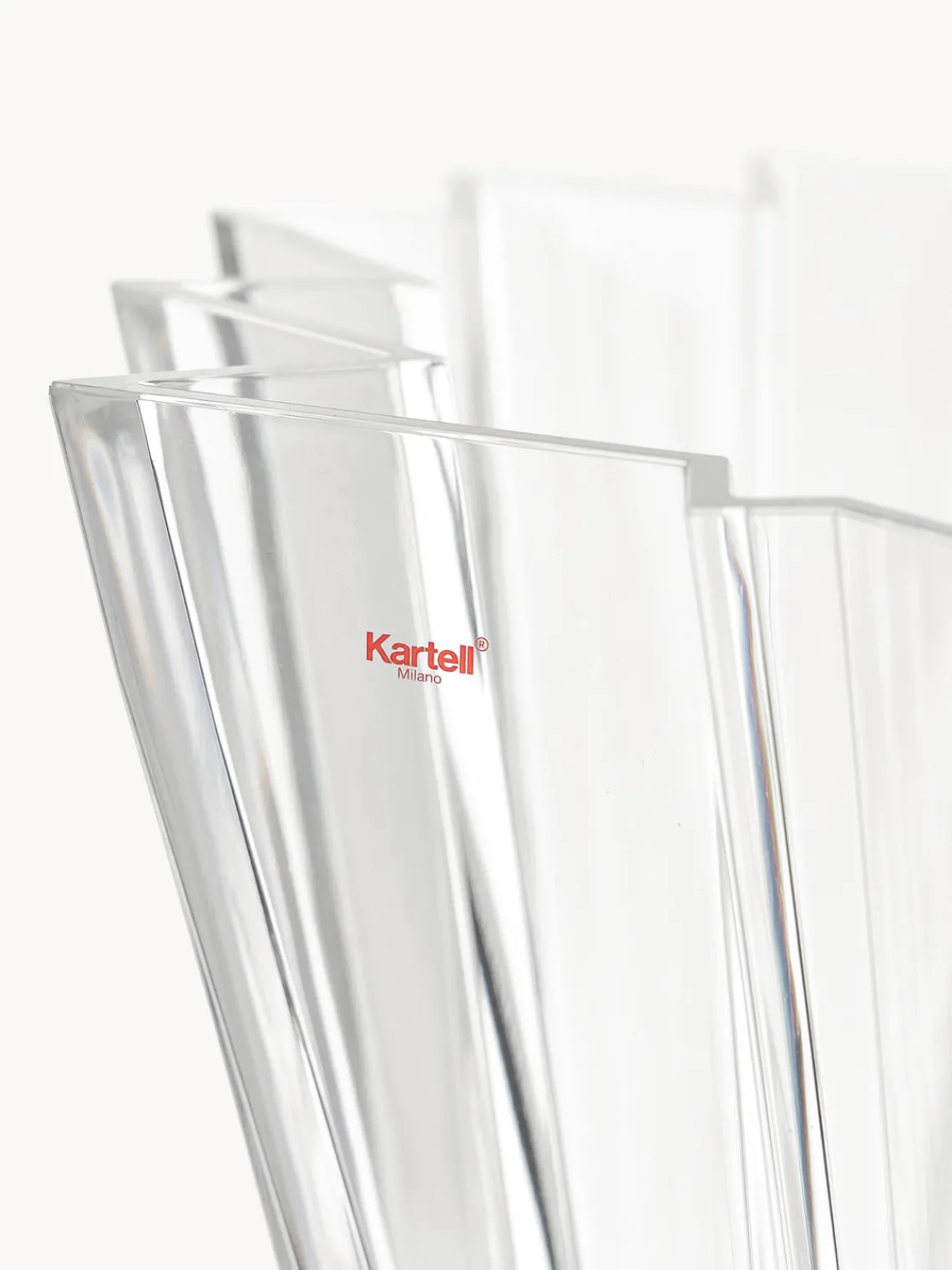 Kartell Jarrón grande Shanghai, Al 44 cm^ Jarrones|Jarrones