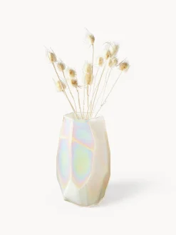 POLSPOTTEN Jarrón ridiscente de diseño Luster, 41 cm