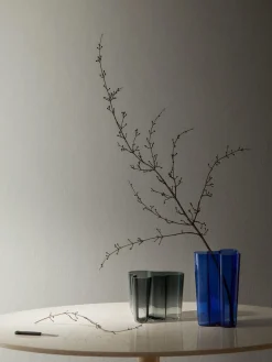 iittala Jarrón soplado artesanalmente Alvar Aalto, 16 cm^ Jarrones|Jarrones