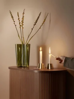 iittala Jarrón soplado artesanalmente Alvar Aalto, 25 cm