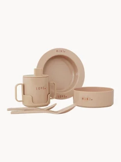 Niños DESIGN LETTERS Juego de vajilla infantil Mini Favourite, 5 pzas.