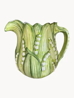 Les Ottomans Lechera pintada a mano Lily of the Valley^ Jarras De Agua|Vajillas Completas