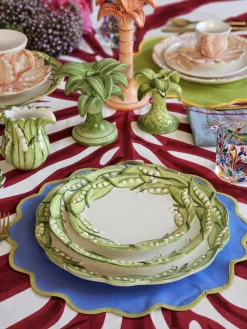 Les Ottomans Lechera pintada a mano Lily of the Valley^ Jarras De Agua|Vajillas Completas