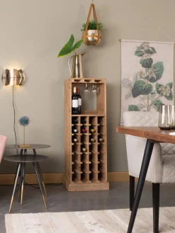 Dutchbone Licorera en madera de roble Claude^ Librerías|Estanterías