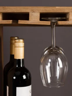 Dutchbone Licorera en madera de roble Claude^ Librerías|Estanterías