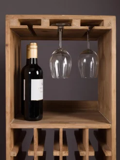 Dutchbone Licorera en madera de roble Claude^ Librerías|Estanterías