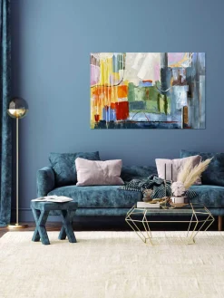 Agave Lienzo pintado a mano Pittura Astratta