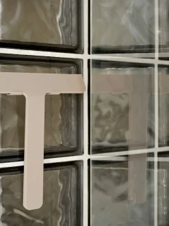 Zone Denmark Limpiacristales de ducha de silicona con soporte Ume