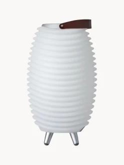 Kooduu Lámpara cubitera regulable LED para exterior Synergy S, con altavoz