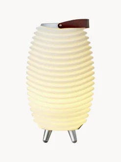 Kooduu Lámpara cubitera regulable LED para exterior Synergy S, con altavoz