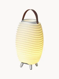 Kooduu Lámpara cubitera regulable LED para exterior Synergy S, con altavoz