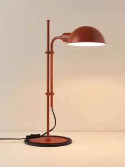 Marset Lámpara de escritorio grande con pantalla ajustable Funiculí