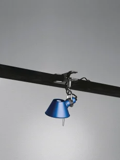 Artemide Lámpara de escritorio pequeña con pinza Tolomeo Micro Pinza