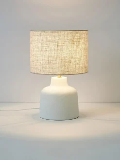 Westwing Collection Lámpara de mesa artesanal de cemento Ike^ Lámparas De Mesa|Lámparas De Techo