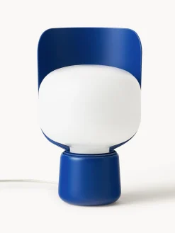 FontanaArte Lámpara de mesa artesanal pequeña Blom