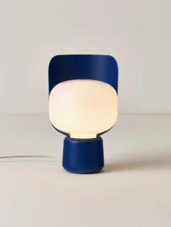 FontanaArte Lámpara de mesa artesanal pequeña Blom