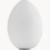 FontanaArte Lámpara de mesa artesanal Uovo