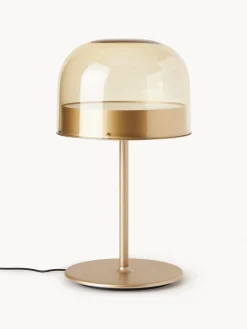 FontanaArte Lámpara de mesa artesanal LED regulable Equatore