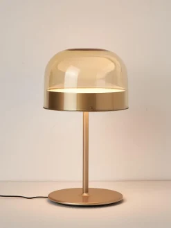 FontanaArte Lámpara de mesa artesanal LED regulable Equatore