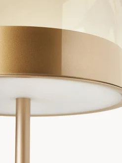 FontanaArte Lámpara de mesa artesanal LED regulable Equatore