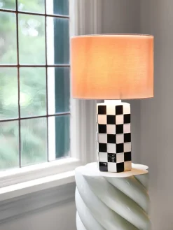&k Amsterdam Lámpara de mesa Check^ Lámparas De Mesa|Lámparas De Techo